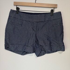Navy Polka Dot Women's Shorts